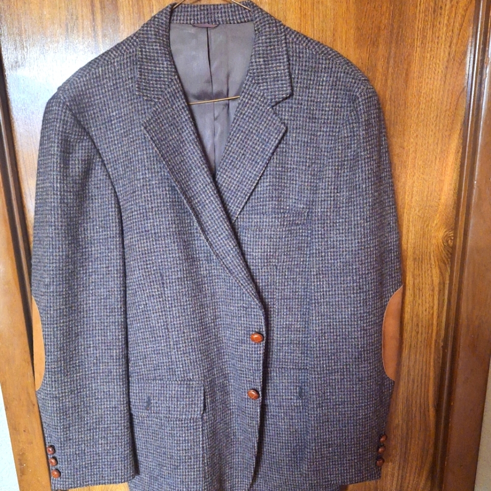 100% Wool Tweed Sport Coat